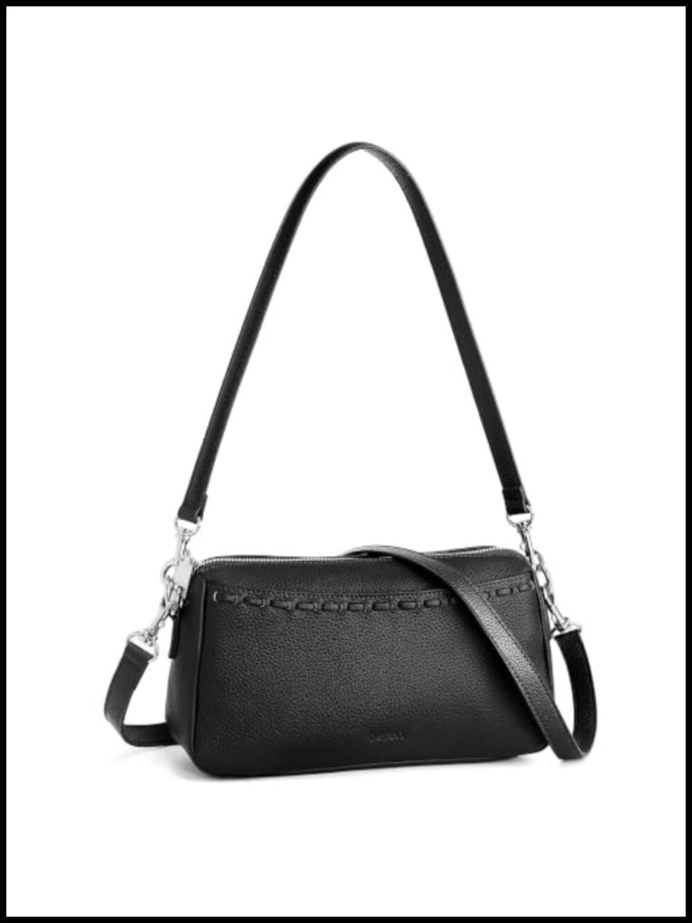 Genuine Leather Crossbody Bag RFID Anti-Theft Shoulder Purse